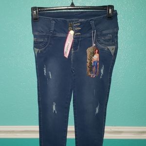 A pair of jeans